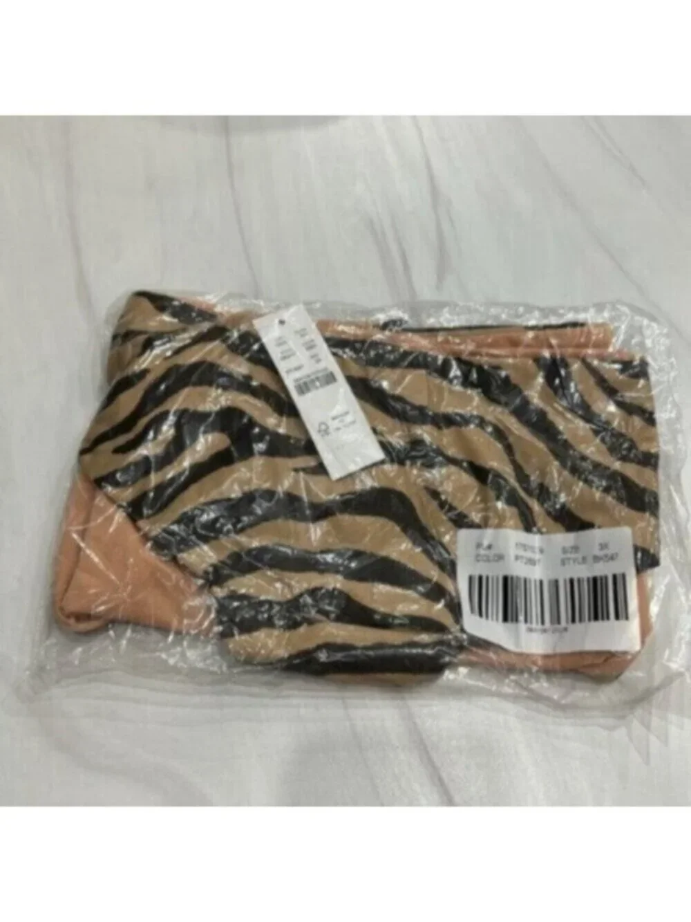 NWT J.Crew Women's Brown Curved-Waist Cheeky Bikini Bottom Size 3X
